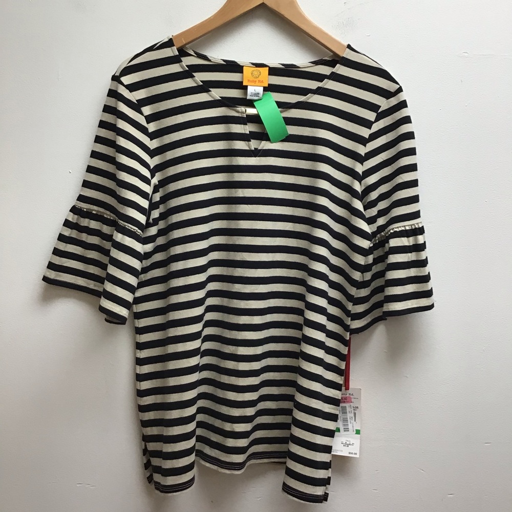 Ruby rd bell sleeve top - Picture 1 of 3